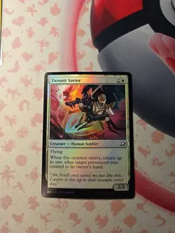 FOIL C 0016 Exosuit Savior Human Common Edge of Eternities MTG Card - Image 2