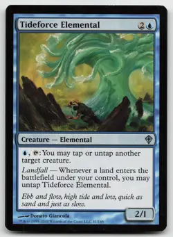 MTG Tideforce Elemental U Worldwake 41 MP - Image 1