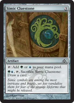 Simic Cluestone - Light Play MTG Dragon's Maze - Image 1