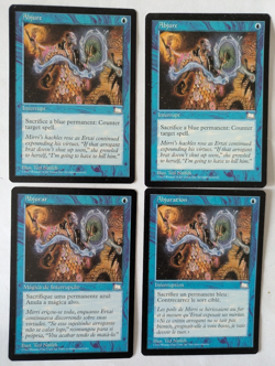 4 Abjure Weatherlight MTG NM Free shipping with tracking - Image 1