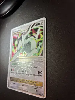 Arceus LV.X DP56 - Diamond and Pearl Black Star Promo Holo Pokemon - HP/DAM - Image 4