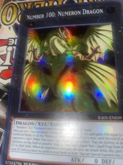 Yugioh ! Number 100: Numeron Dragon RA01-EN039 1st Edition - Image 1