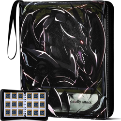 Trading Card Binder for YGO Card- 990 Pockets Card Album with Sleeves Compatible 705353476235 - Image 1