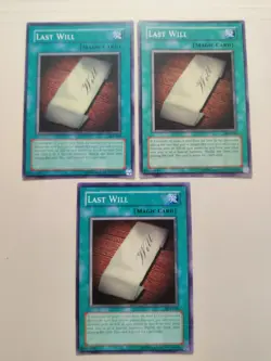 3x Last Will SDY-039 Common Unlimited LP - Image 2