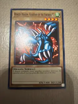 Yu-Gi-Oh! winged dragon guardian of the fortress #1 mint common MRD-EN002 25th - Image 1