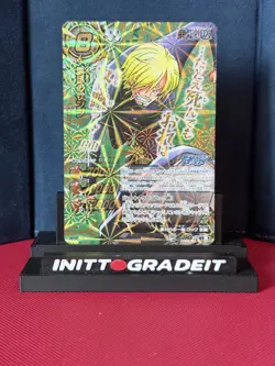 One Piece Miracle Battle Carddass Sanji God Omega 2 Holo RARE NM - Image 1
