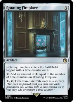 Rotating Fireplace - Near Mint MTG Universes Beyond: Doctor Who - Image 1
