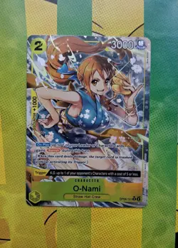O-Nami (Alternate Art) OP06-101 Wings of the Captain Rare Alt Foil One Piece TCG - Image 1