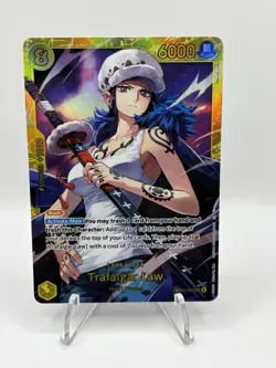 One Piece CCG Trafalgar Law EB03-062 SEC - English - NM+ - Image 1