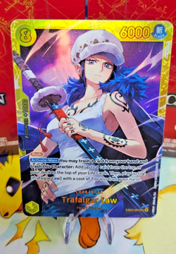 Trafalgar Law Eb03-062 SEC | One Piece TCG | NM | FAST DISPATCH UK - Image 1
