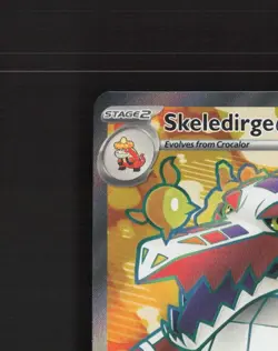 Skeledirge ex 233/193 Paldea Evolved Full Art Ultra Rare Holo Pokemon Card NM - Image 3