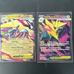 Mega Manectric Ex Pokemon TCG Card Lot - Image 1