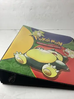 Vintage 1999 Pokemon Trading Card Wizards of the Coast Ultra Pro 3-Ring Binder - Image 2