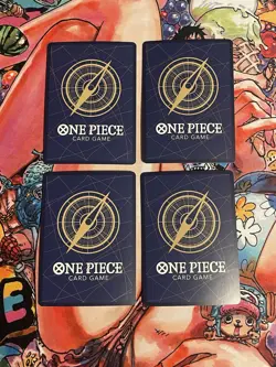 Bandai One Piece Card Game Lucky Roux PRB02-003 PRB02 x4 Playset - Image 2