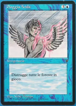 Acid Rain Legends (ITALIAN) NM (Reserved List MTG Magic Card) (512998) ABUGames - Image 1