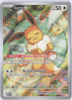 Eevee 173 Promo Illustration Full Art Pokemon Card - Image 1