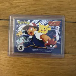 Rhyhorn #111 Pokemon The First Movie Promo Card PokeTrivia PERFORATED - Image 2