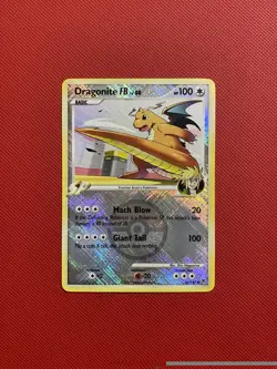Dragonite FB 56/147 Supreme Victors Crosshatch Pokemon League Promo Card TCG - Image 1