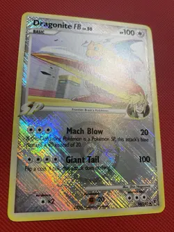 Dragonite FB 56/147 Supreme Victors Crosshatch Pokemon League Promo Card TCG - Image 3