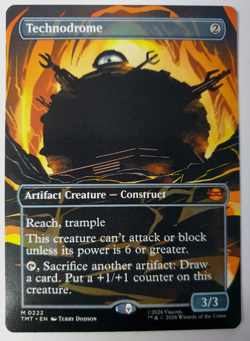 Technodrome - Borderless Mythic - MTG TMNT - 0222 NM - Image 1