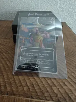 Magic the Gathering MTG Swords to Plowshares Foil PSA Magazine Promo Sealed NEW - Image 1