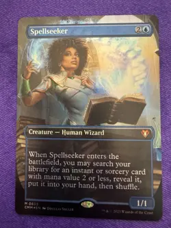 Spellseeker (Borderless) Commander Masters Foil - Image 1