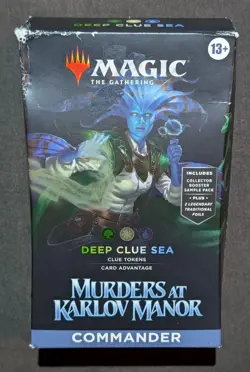 *SEALED* MTG Murders at Karlov Manor Commander Deck - Deep Clue Sea New READ - Image 2