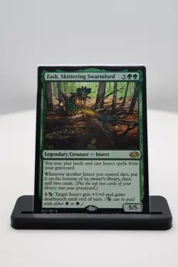 1x Zask, Skittering Swarmlord NM R Jumpstart 2022 (J22) Magic the Gathering MTG - Image 1