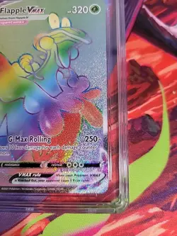 Flapple VMAX Pokemon 2021 Battle Styles 164/163 Graded CGC 9 Mint - Image 2