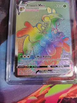 Flapple VMAX Pokemon 2021 Battle Styles 164/163 Graded CGC 9 Mint - Image 5