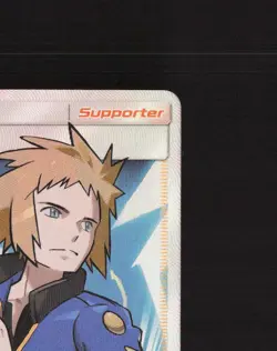Volkner 156/156 Ultra Prism Full Art Ultra Rare Holo Pokemon Card LP - Image 4