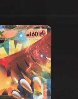 Ho-Oh EX 22/124 Dragons Exalted Ultra Rare Holo Pokemon Card DMG - Image 4