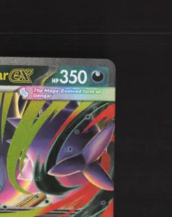 Mega Gengar ex 056/094 Phantasmal Flames Ultra Rare Holo Pokemon Card NM - Image 4