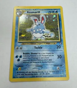 Wizards of the Coast Azumarill 2/111 Neo Genesis 2000 Unlimited Holo Rare 70 HP - Image 1