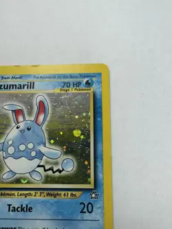 Wizards of the Coast Azumarill 2/111 Neo Genesis 2000 Unlimited Holo Rare 70 HP - Image 5