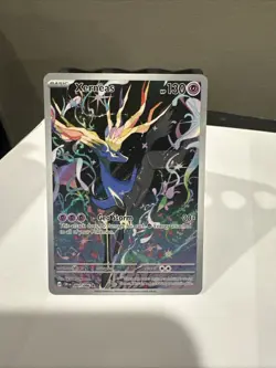 Pokemon TCG Xerneas Illustration Rare Full Art Holo HP130 091/086 Chaos Rising - Image 1