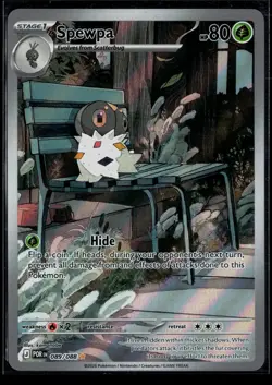 Spewpa 089/088 Perfect Order Illustration Rare Holo Pokemon - Image 1