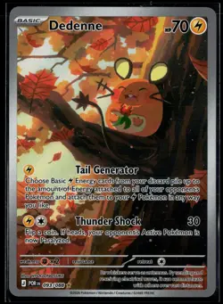 Dedenne 093/088 Perfect Order Illustration Rare Holo Pokemon - Image 1