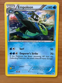 Empoleon 35/113 Regular Rare LP - Legendary Treasures 2013 - Pokemon TCG - Image 1