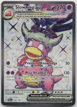Slowking ex Ultra Rare SV02: Paldea Evolved 238/193 Pokemon TCG - Image 1