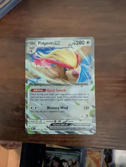 Pidgeot ex 164/197 Obsidian Flames Pokemon TCG Double Rare Holo SV03 - Image 1