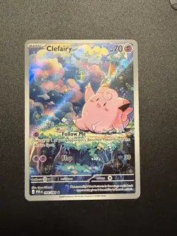 Pokemon CLEFAIRY 094/088 - Perfect Order - ILLUSTRATION RARE - MINT - Image 1