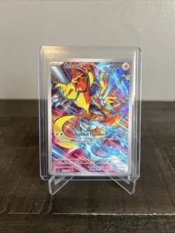 Pokemon Stellar Crown SV07 Zeraora 151/142 IR Illustration Rare NM - Image 1