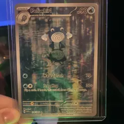 The Pokemon Company Poliwhirl SV 151 Illustration Rare Holo 176/165 90HP Eng - Image 1