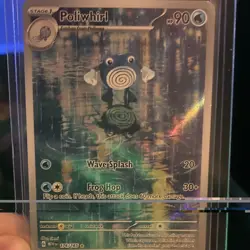 The Pokemon Company Poliwhirl SV 151 Illustration Rare Holo 176/165 90HP Eng - Image 3