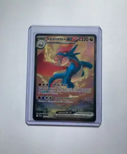Salamence EX 187/159 Pokemon TCG Journey Together SIR Illustration Rare Pokemon - Image 1