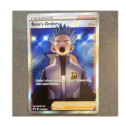 The Pokemon Company Boss's Orders Cyrus SWSH251 SWSH Promo Full Art Holo EN - Image 1