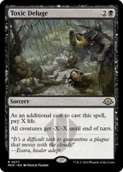 MTG English Toxic Deluge NM Normal Modern Horizons 3 - Image 1