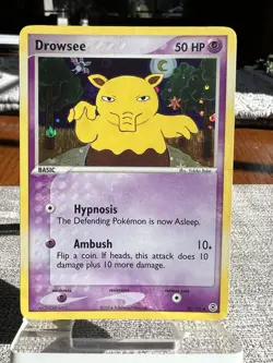 Pokemon - Drowsee - 32/112 - Uncommon - Reverse Holo - EX FireRed & LeafGreen - - Image 1
