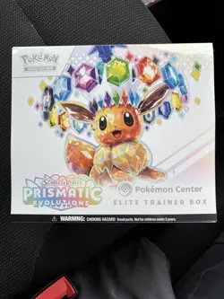 Pokemon TCG Prismatic Evolutions Pokemon Center ETB - Sealed - Image 1